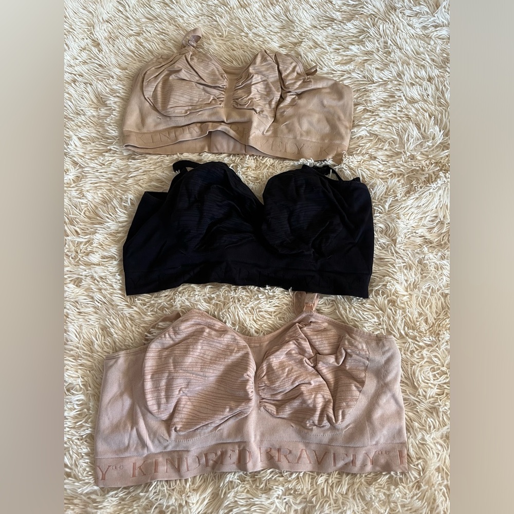 3 Kindred Bravely XXL nursing pumping bras